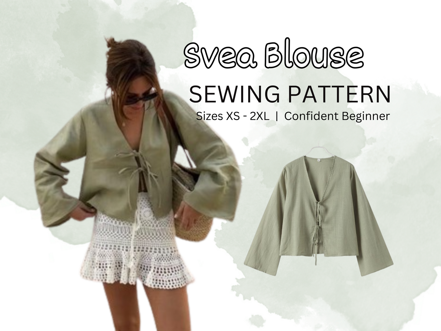 Sewing Pattern Svea Blouse