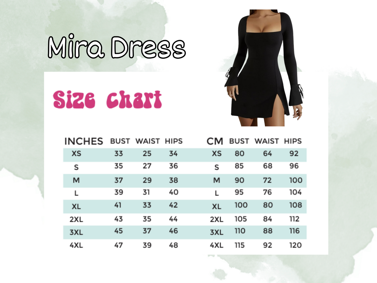 Sewing Pattern Mira Dress