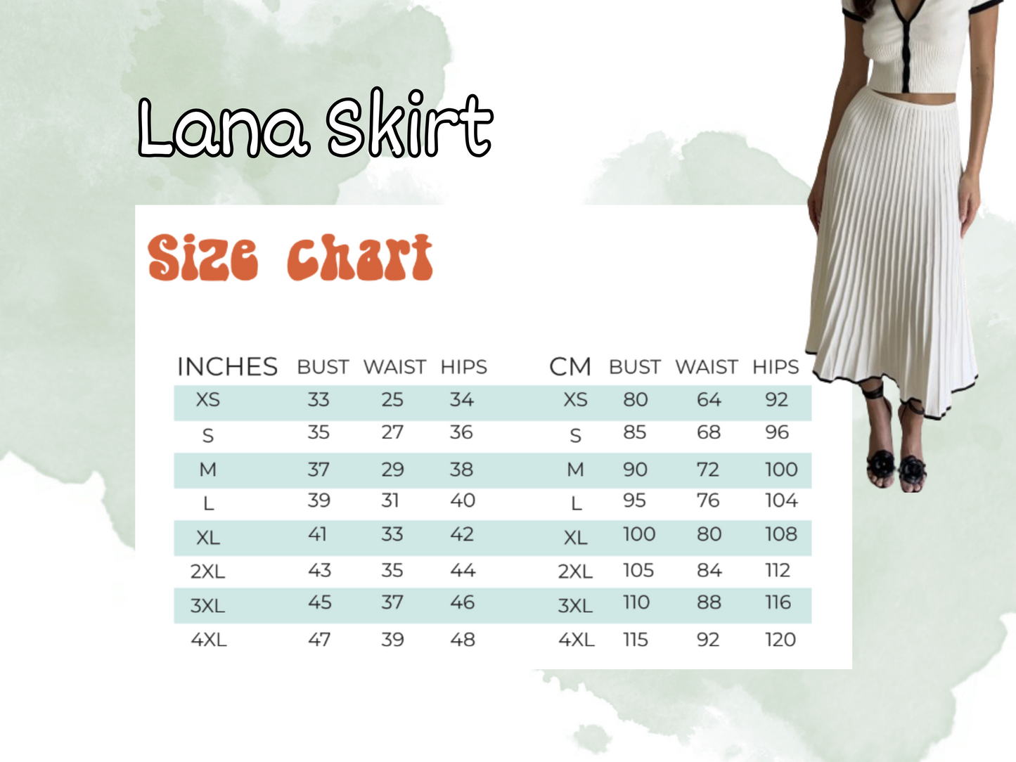 Sewing Pattern Luna Skirt