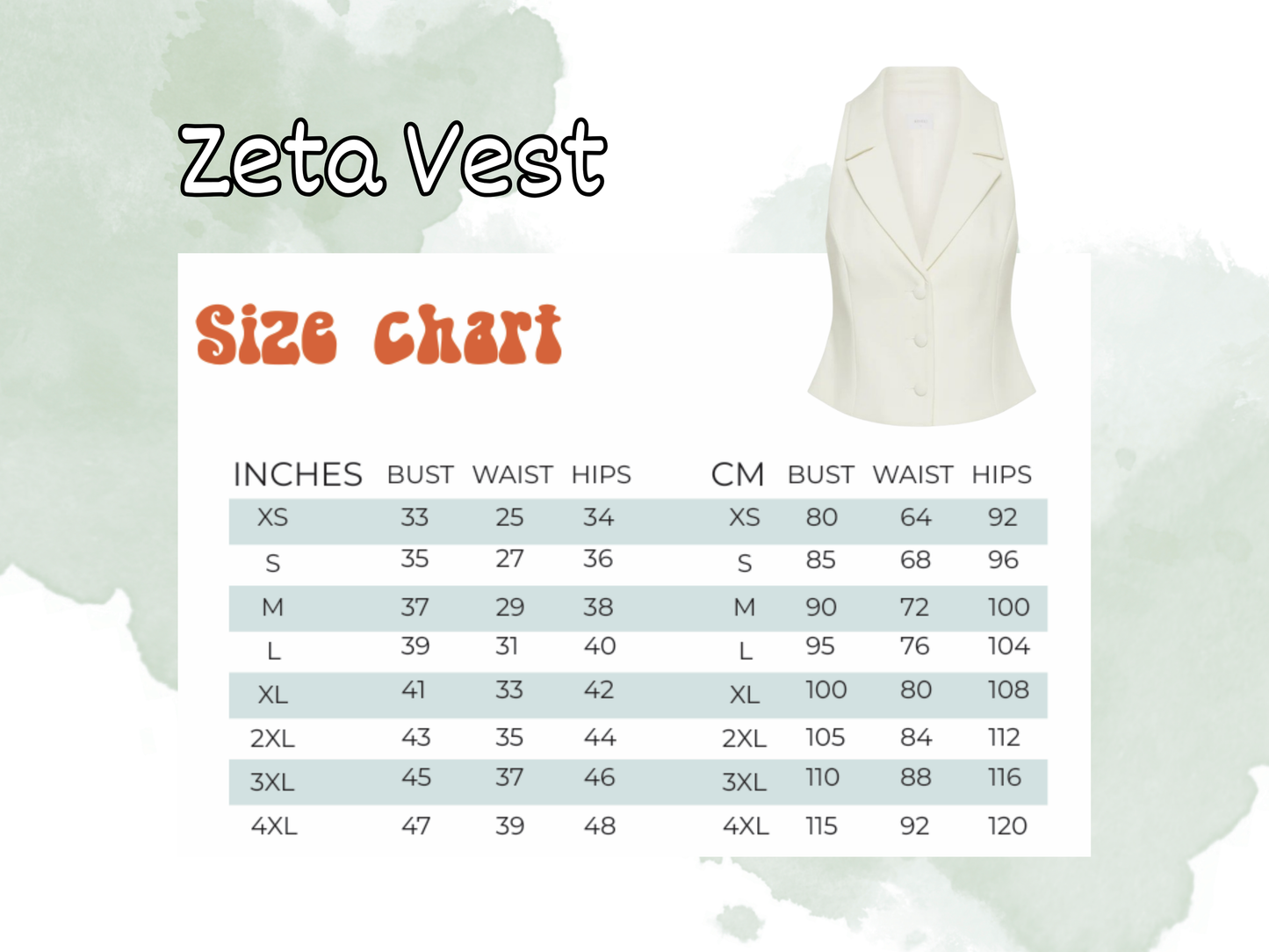 Sewing Pattern Zeta Vest