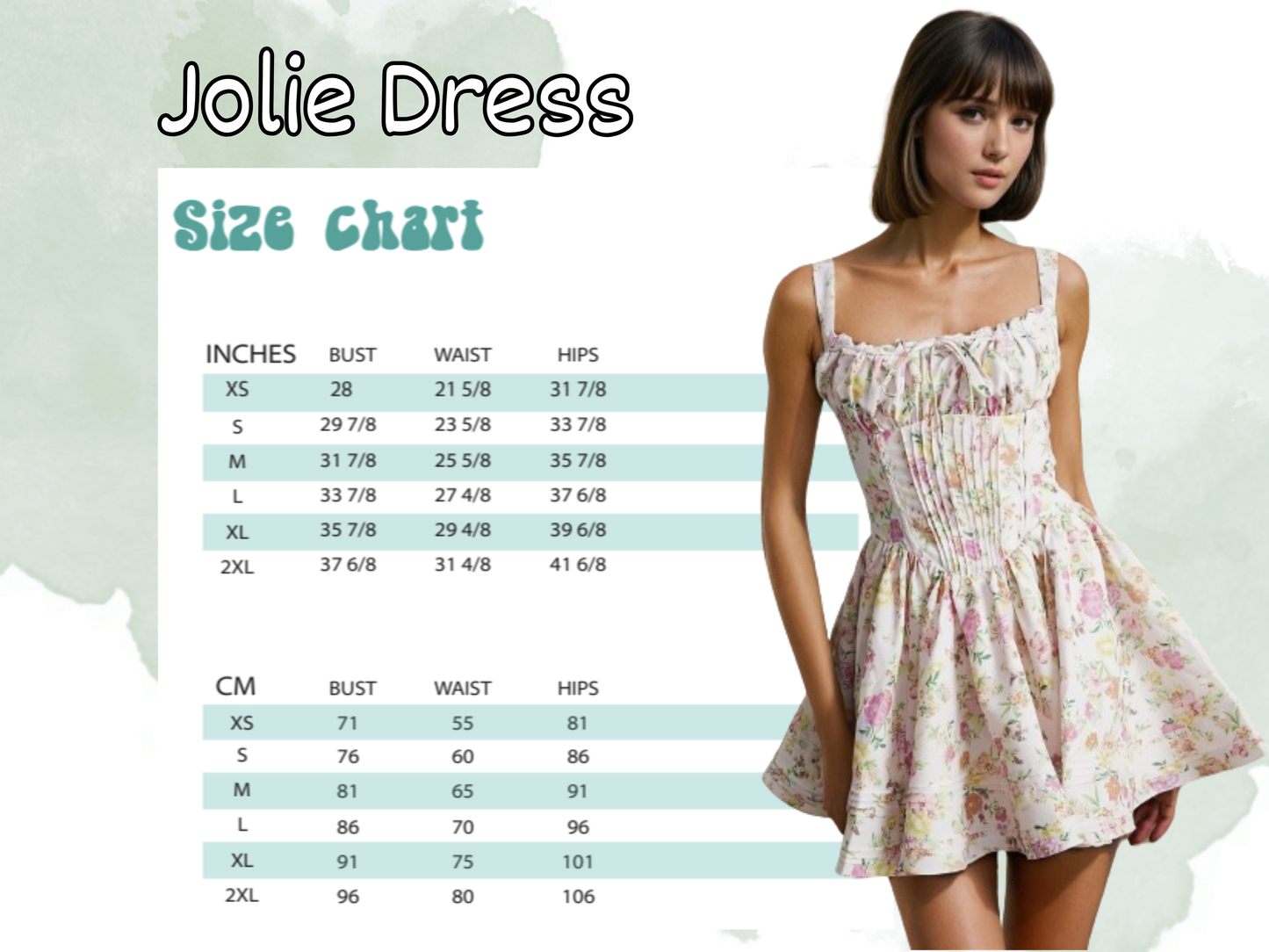 Sewing Pattern Jolie Dress