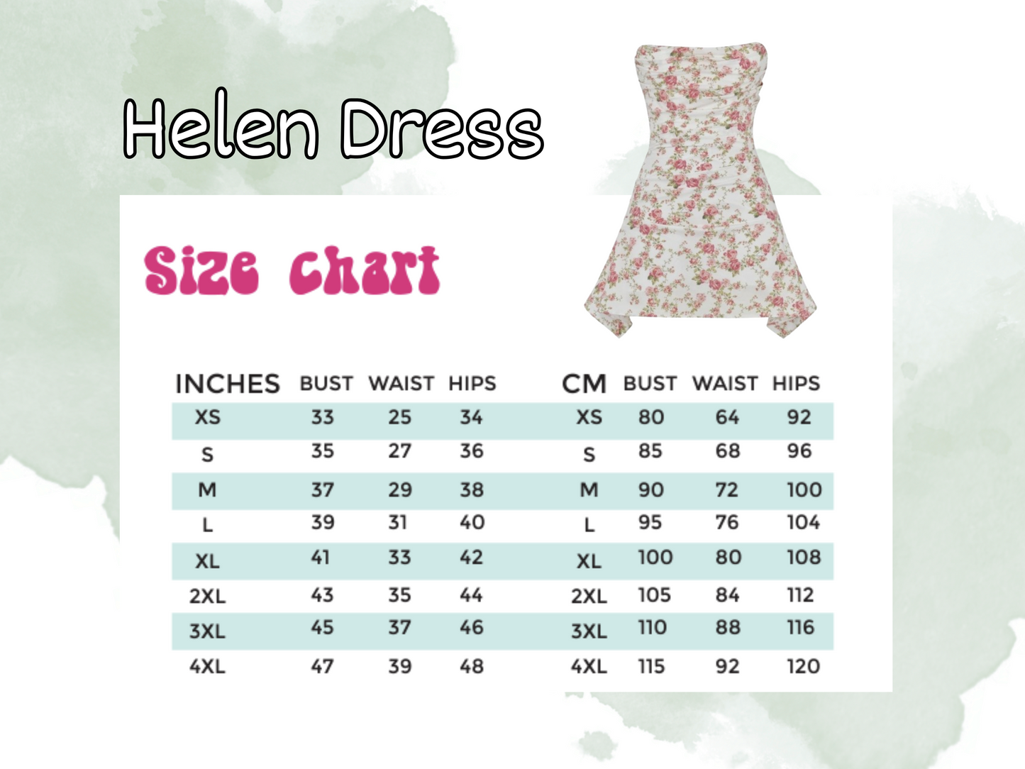 Sewing Pattern Helen Dress