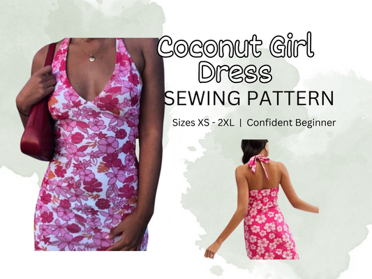 Sewing Pattern Coconut Girl Dress