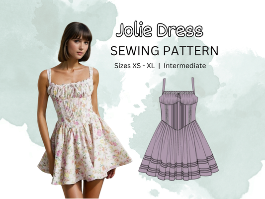 Sewing Pattern Jolie Dress