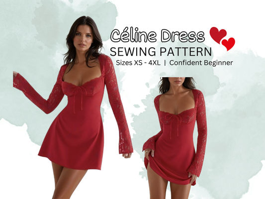 Sewing Pattern Céline Dress
