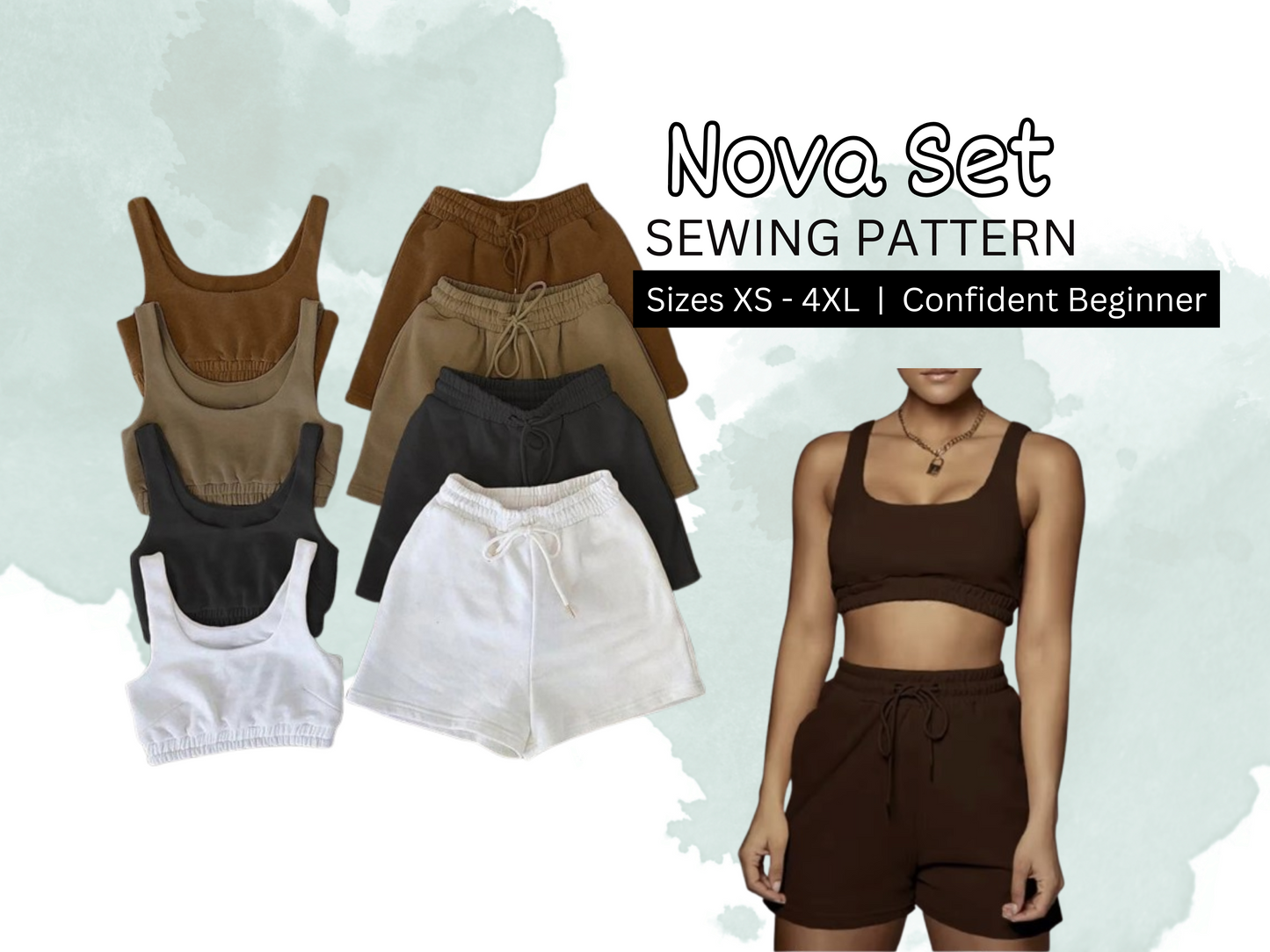 Sewing Pattern Nova Set