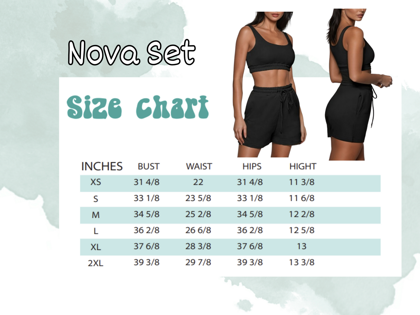 Sewing Pattern Nova Set