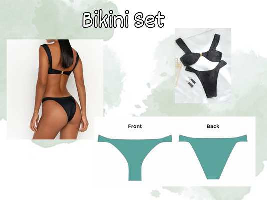 Sewing Pattern Bikini Set