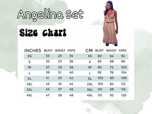 Sewing Pattern Angelina Set